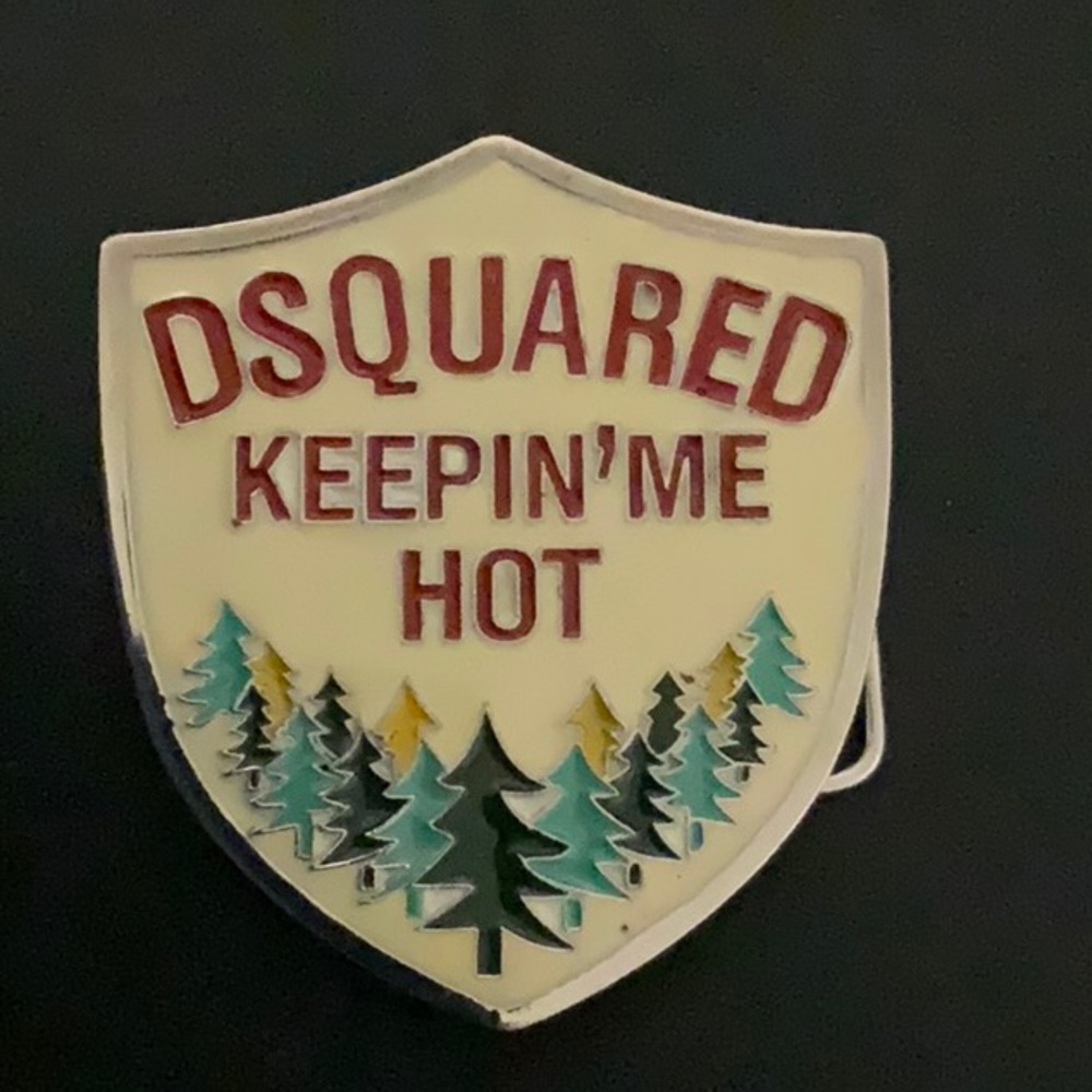 Dsquared belt buckle